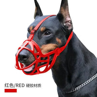 Big Dog Muzzle Mouth Cover Prevent Biting Screaming Eat Small Large Do